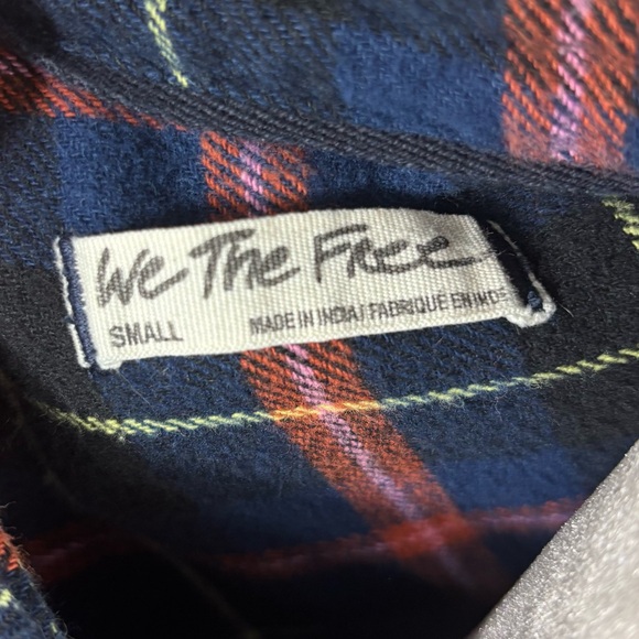 We the Free Happy Hour Flannel Shirt Size S - Picture 7 of 8